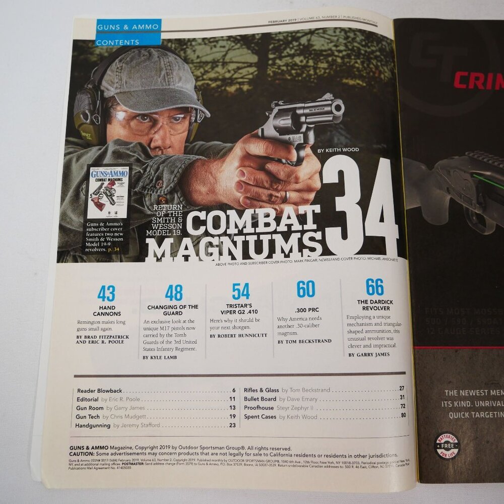 Guns & Ammo Magazine Assorted Lot Of 8 Issues from 2019-20 - Picture 5 of 16